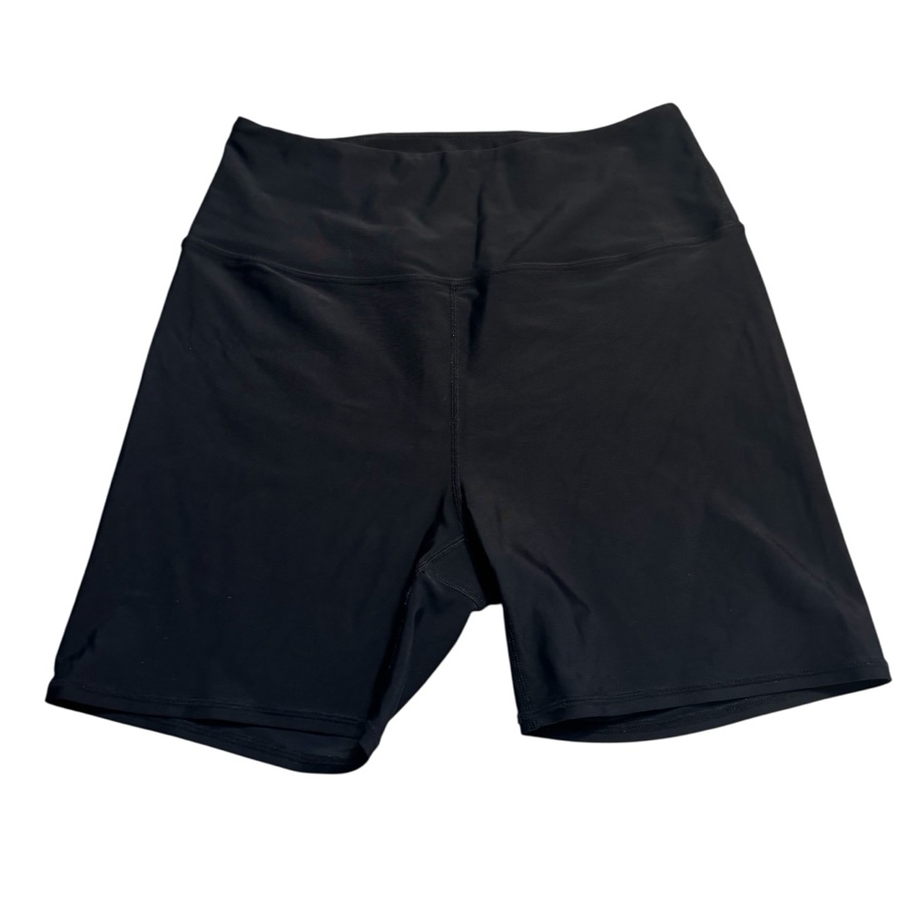 LA Hearts PacSun Bike Shorts Medium Black Wide Waistband Nylon Spandex Stretchy